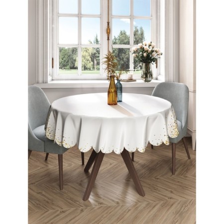 Golden dust tablecloth, round, Saten, d = 150 cm-2