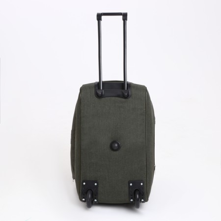 Road bag on wheels, a lightning department, with an increase, an outer pocket, khaki color-3