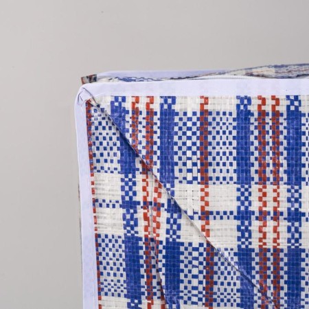 Household bag, 115 l, blue/white color-3