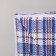 Household bag, 115 l, blue/white color