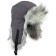 Winter Ice Time hat, size 58-62, gray color