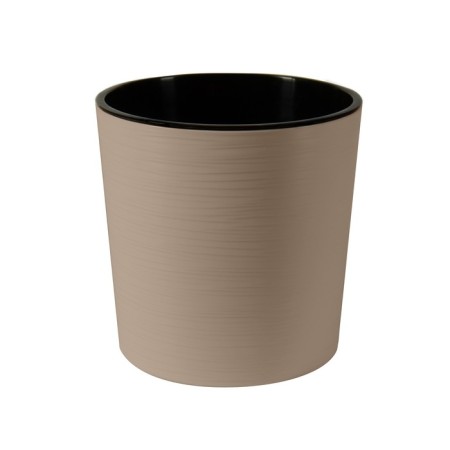 Plastic pot Live-In-Green with the Delta tab, D = 25 cm, 9.8 l, color frapp.