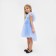Elegant children's dress KAFTAN, size 30 (98-104 cm), blue