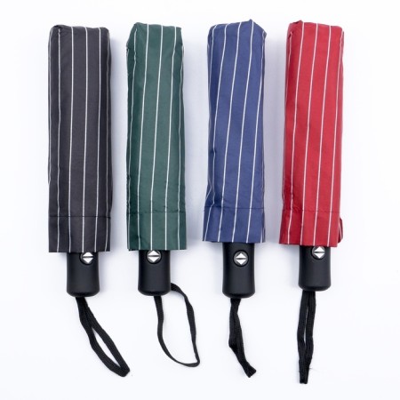 Automatic “stripes” umbrella, 3 additions, 8 spokes, r = 47 cm, color mix-6