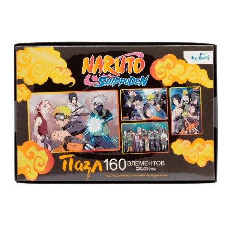 Puzzle "Naruto. Command number seven again assembled ", 160 elements-3