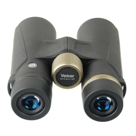 Binoculars VEBER ED-R, 8 × 42 WP, black color-1