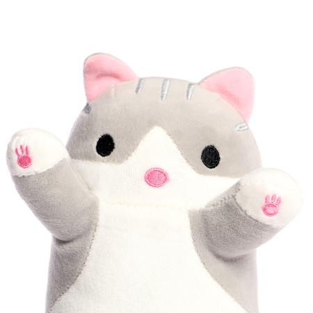 Soft toy "Cat Baton", gray color, 50 cm-1