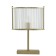 Luminaire desktop Indigo, 12003/1t Gold. 1x40W, E14, 300x120x410 mm