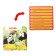 The board game-book "Box of Knowledge. Animals around the world ", 50 cards, cube, 7+