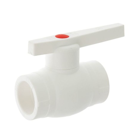 Valfex Optima crane, polypropylene, with a steel core ball, d = 32 mm