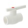 Valfex Optima crane, polypropylene, with a steel core ball, d = 32 mm