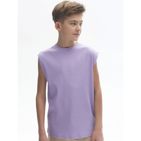 T -shirt for boys, height 146 cm, lavender color