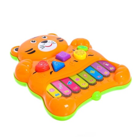 Piano "New Year's tiger", sound, light-1