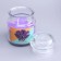 Candle in the bank Aromatic "fragrant lavender" 6x8.5cm