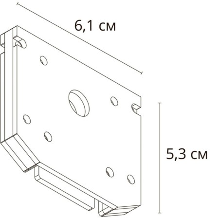 The plug for the ARTE LAMP Linea-CCCESSORES A484206E, 6x6.1 cm, black-1
