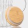 Glass teapot with a bamboo lid "Eco. East ", 600 ml, 18 × 11.5 × 14 cm, without sieve