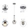 Lamp Yasmin 9109-201 1 x E27 60W