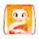 New Year. Bag for sweets 290 x 340 mm "Symbol of the Year" (soft polyester density 210d)