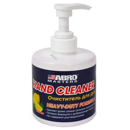 Hand cleaner Abro Masters, with a dispenser, 500 ml