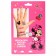 Manicure set with translation stickers "Minnie Mouse"