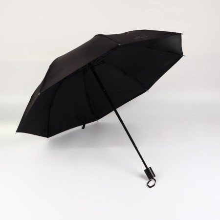 Mechanical umbrella "plain", 8 spokes, r = 47/55 cm, d = 110 cm, black color-2
