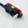 Lanter Bicycle front and rear battery, waterproof, 7 modes