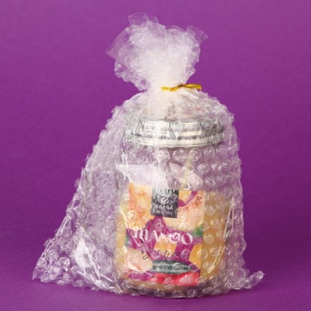 Aromatic candle "Mango Boom", 8.5 x 7.2 cm.-6