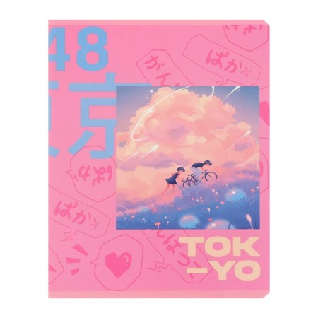 Notebook of 48 sheets in the BG line "Girls", covered Cardboard, mix-8