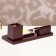 Set of desktop chancellery 4V1 with a clock