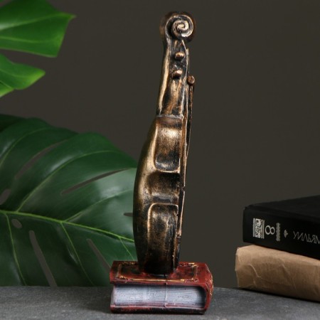 Копилка "Скрипка на книге" 27х11х9см-1
