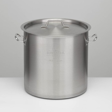 Professional boiler, 25 l, d = 32 cm, h = 32 cm, metal cover, triple bottom, induction-1