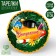 A disposable paper plate "graduate", 18 cm