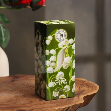 Свеча ароматическая "Ландыш", 4×6 см, в коробке-3
