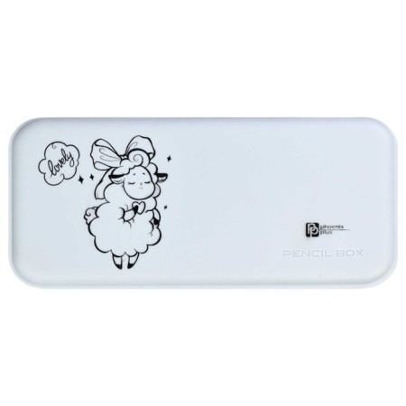 Penal-football Plastic 90 x 204 x 28 mm, Phoenix "Sheep" White 61989-1