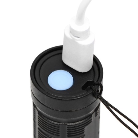 Manual battery, 1 W, 400 mAh, LED, 3 modes, IPX4-3