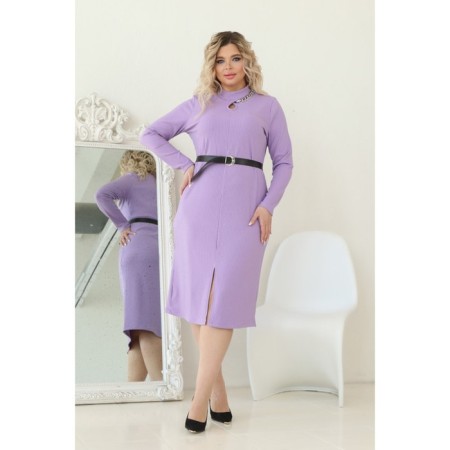 Female dress, size 56, purple color