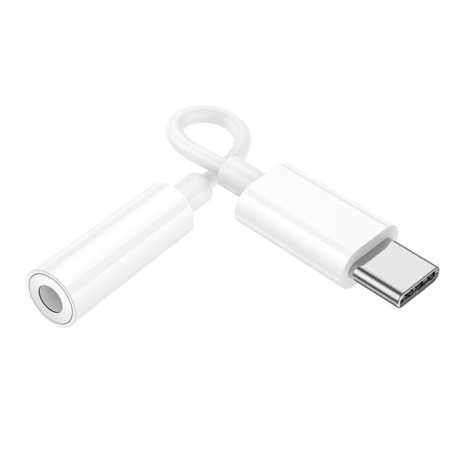 Adapter Hoco LS35, Type -C (M) - Jack 3.5mm (F), White-6