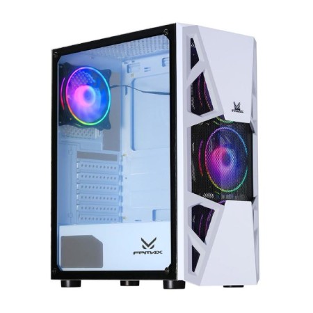 Formula CL-3303W RGB case, without PSU, ATX, MIDI-Tower, White