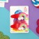 Invisibility for hair "Loli" (set 2 pcs) Rainbow with curls, 5.5 cm