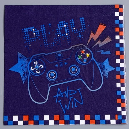 Paper “Joystick” napkins, in a set of 20 pcs.-1