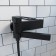 IDDIS SLIBL00I02WA bath mixer, without shower accessories, black