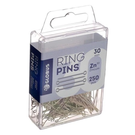Pins with Globus's ears, 250 pcs., 30 mm