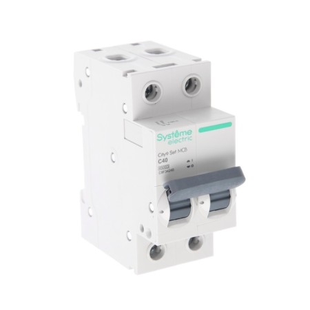 The circuit breaker SE City9 SET, C, 40 A, 2P, 4.5 KA, 230 V-1