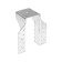 Formation of the beam 76x155 obr r, open, zinc, 1 pc.