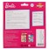 Set for children's creativity "Barbie" application from rhinestones and sequins, 17 × 23 cm