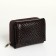 Women's wallet with lightning, brown color