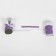 Shoes "for a walk", set 4 pcs, 3 size, purple