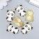Decor for creativity metal, enamel "Little Panda" 2.5x1.6 cm