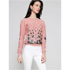 Свитшот женский Conte Elegant , размер XXS, цвет dusty rose-black