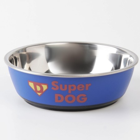 Миска металлическая для собаки Super dog, 450 мл, 14х4.5 см-3